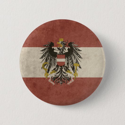 Vintages Österreich Button (Vorderseite)