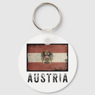 Vintages Österreich Schlüsselanhänger