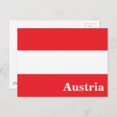 Vintages Österreich - Tourismus Postkarte (Vorne/Hinten)