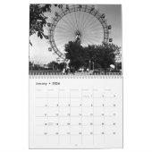 Vintages Österreich Wien 1970 Kalender (Jan 2026)