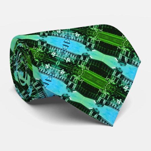 Vintages Österreich Wien Hofburg Krawatte (Gerollt)