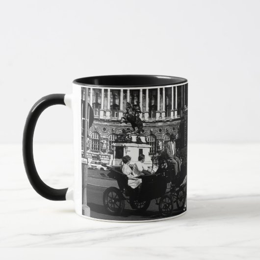 Vintages Österreich Wien Hofburg Tasse (Links)