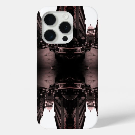 Vintages Österreich Wien Kaiserpalast Case-Mate iPhone Hülle (Rückseite)