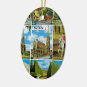 Vintages Österreich, Wien, Wien, Multiview Keramik Ornament (Links)