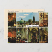 Vintages Österreich, Wien, Wien, StephansDom Postkarte (Vorne/Hinten)