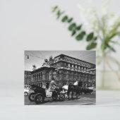 Vintages Österreich - Wiener Fiaker Staatsoper Postkarte (Stehend Vorderseite)