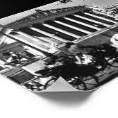 Vintages österreichisches Parlament Poster (Ecke)