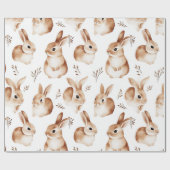 Vintages Ostersonnenpapier Geschenkpapier (Flach)