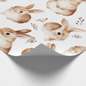 Vintages Ostersonnenpapier Geschenkpapier (Ecke)