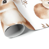 Vintages Ostersonnenpapier Geschenkpapier (Rolleneckpunkt)