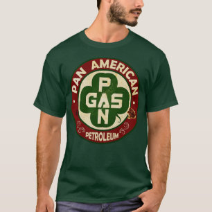Vintages Ottokraftstoff-Clover-Zeichen T-Shirt