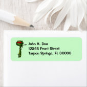 Vintages Outboard Motor Fish Rücksendezeichen (Insitu)