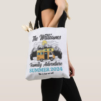 Vintages Outdoorfamilie Camping RV Van Road Trip