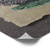 Vintages Outhouse Poster (Ecke)