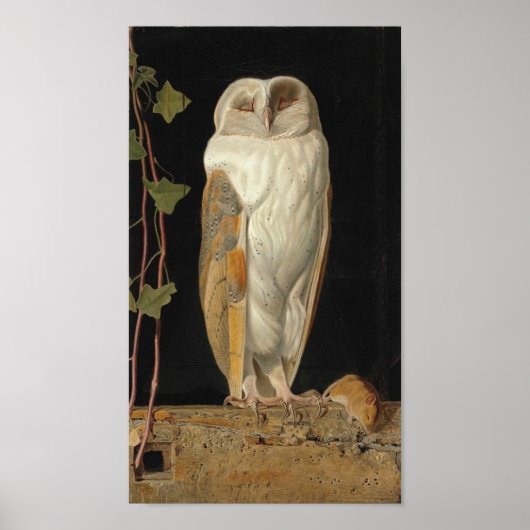 Vintages Owalbild Poster (Vorne)