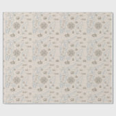 Vintages Ozeandiagramm Geschenkpapier (Flach)