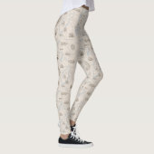 Vintages Ozeandiagramm Leggings (Rechts)