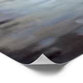 Vintages Paar mit Umbrella und Dog Print Poster (Ecke)