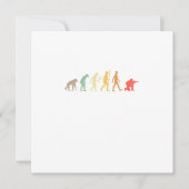 Vintages Paintball-Evolution-Geschenk Einladung (Vorderseite)