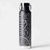 Vintages Paisley-Muster Trinkflasche (Vorne)