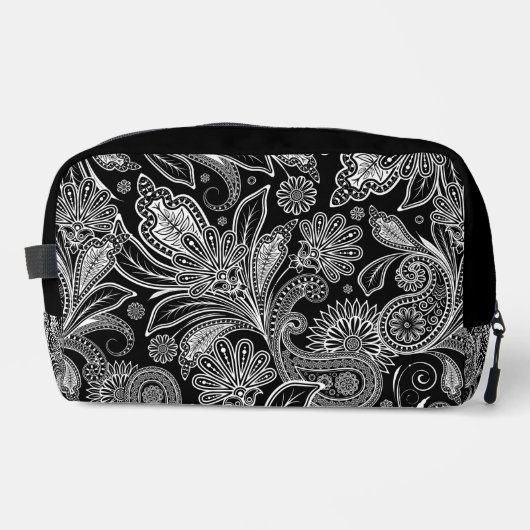 Vintages Paisley-Muster Waschbeutel (Vorderseite)