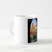 Vintages Palermo Sicilia Kaffeetasse (Vorderseite Links)