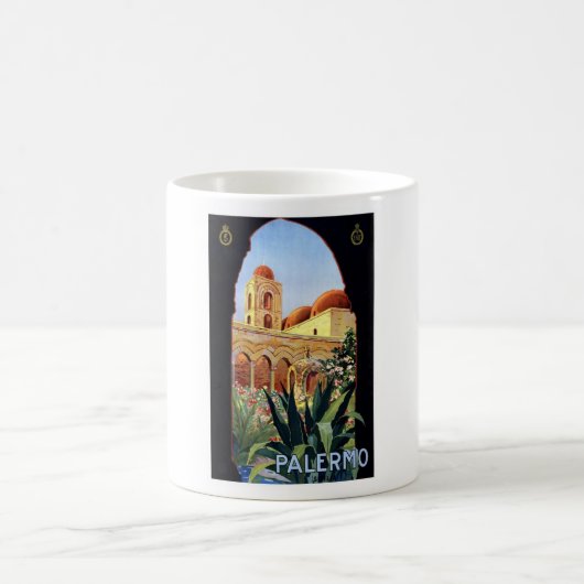 Vintages Palermo Sicilia Kaffeetasse (Mittel)