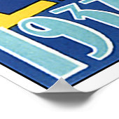 Vintages Panama-Reiseplakat von Karnaval 1937 Poster (Ecke)