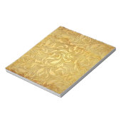 Vintages Paper Gold Notizblock (Rotiert)