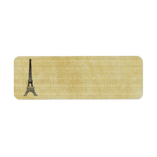 Vintages Papier Französischer Chic Steampunk Eiffe