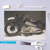 Vintages Papier für Motorräder (Handwerk)