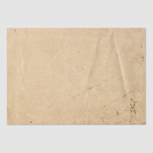 Vintages Papierbildzettel Seidenpapier (Vorderseite)