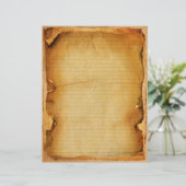 Vintages Papierstaufpapier (Stehend Vorderseite)