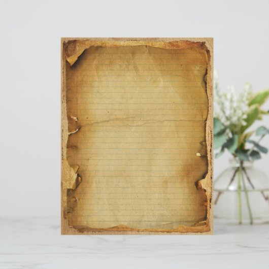 Vintages Papierstaufpapier (Stehend Vorderseite)