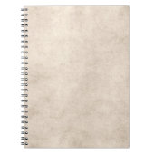 Vintages Papiervorlage Notizblock (Vorderseite)