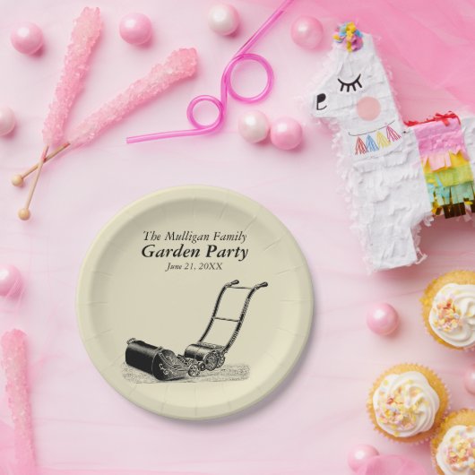 Vintages Pappteller (Party)