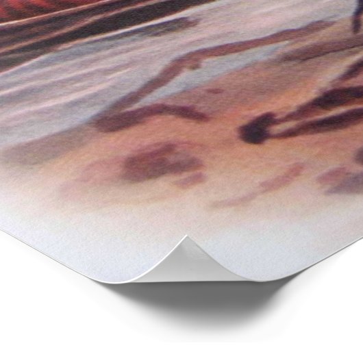 Vintages Paradies Poster (Ecke)