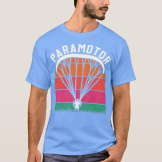 Vintages Paramotorprogramm Retro Paramotor PPG Han T-Shirt
