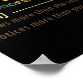 Vintages Paraprofessional (Substantiv) Funny Quote Poster (Ecke)