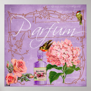 Vintages Parfum Poster