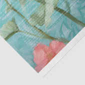 Vintages Paririe Hund Ground Hog Blumendekoupage Seidenpapier (Ausschnitt)