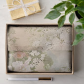 Vintages Paris-Dekoupage-Tissue Paper Seidenpapier (Geschenk)