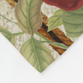 Vintages Paris-Design Fleecedecke (Ecke)