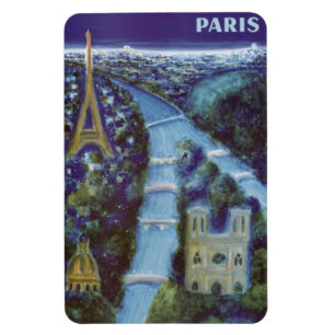 Vintages Paris, Frankreich - Magnet