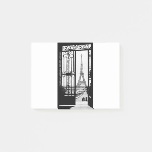 Vintages Paris Post-it Klebezettel (Vorderseite)