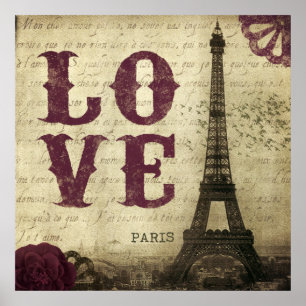 Vintages Paris Poster