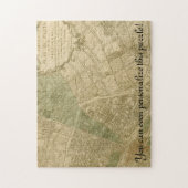 Vintages Paris-Sammlungs-Puzzlespiel-Spiel Puzzle (Vertikal)