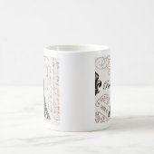 Vintages Paris...Tasse Kaffeetasse (Mittel)