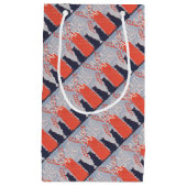 Vintages Pariser Buchcover Kleine Geschenktüte (Vorderseite)