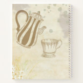 Vintages Pariser Geburtstagsgeschenk Notizblock (Rückseite)